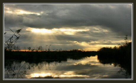 Zonsondergang Nieuwkoop