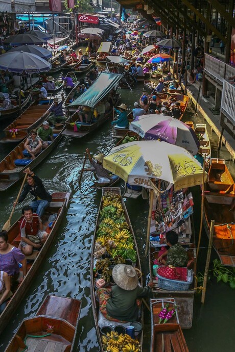 drijvende markt Bangkok