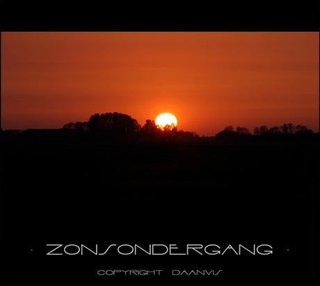 Zonsondergang