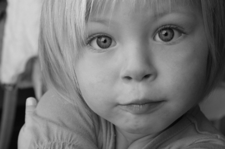 Portret klein meisje