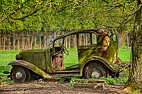 oude auto HDR