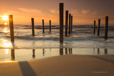 Zonsondergang bij Petten 3...