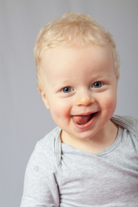 een schatje, ons kleinkind