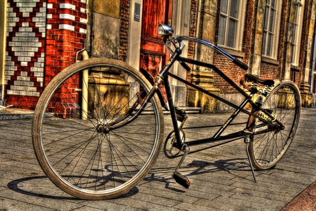 oude fiets HDR