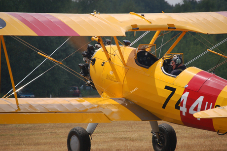 Waiting for takeoff