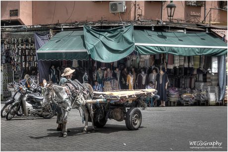 Op straat in Marrakech 2