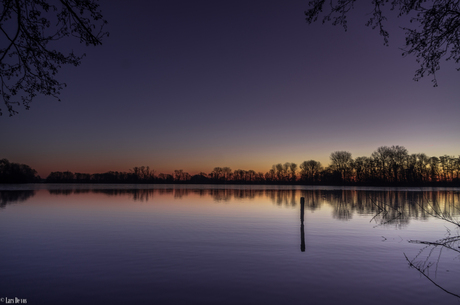 Prachtig licht boven Het Friesche Veen