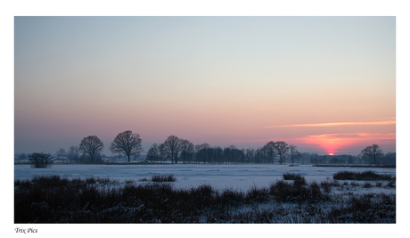 Brabants Winterlandschap.