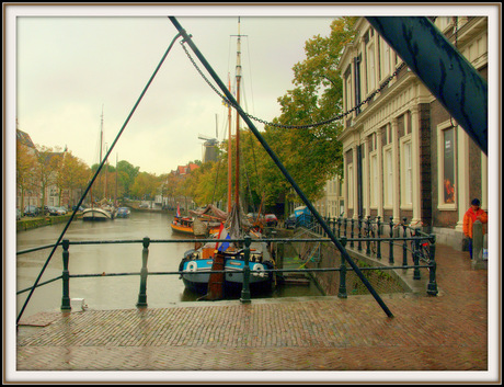 Schiedam-De lange haven.