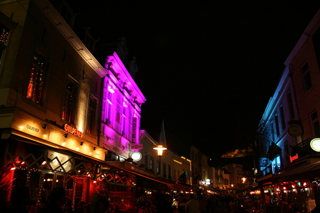 Valkenburg by night