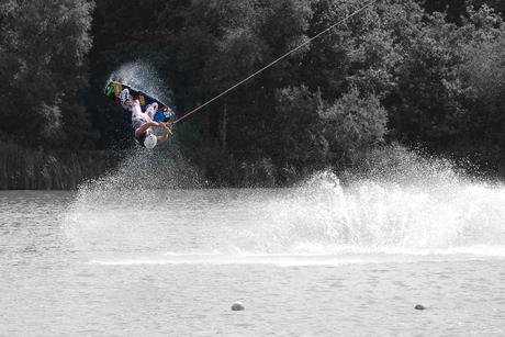 Wakeboarding trick