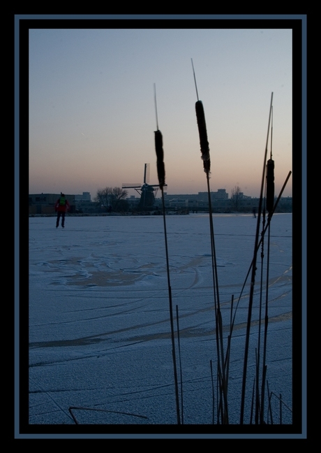 Hollands winterlandschap