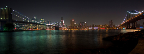 Skyline NYC by night
