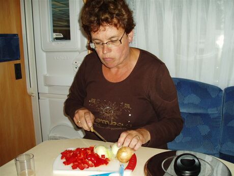 61 Voorbereidingen voor het diner