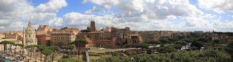 Panorama Rome vanaf het Il Vittoriano