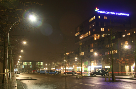 Winkelcentum in Zwolle wijk Stadshagen