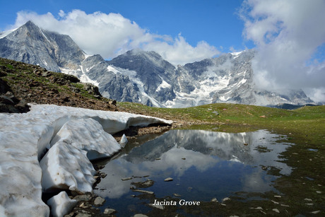 Berggezicht in de Italiaanse Alpen