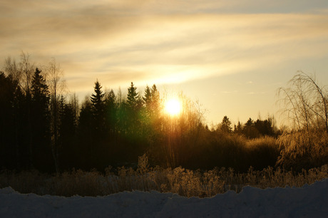Finland sunrise