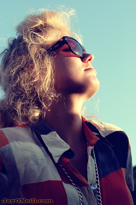 Enjoying the sunshine