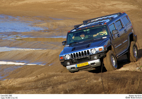 Hummer test-drive