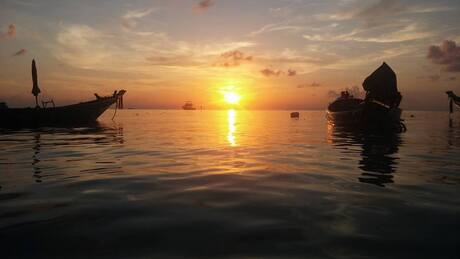 Zonsondergang Koh Tao
