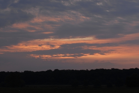 Gekleurde lucht in Blitterswijck (L)