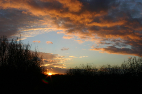 zonsondergang den haag