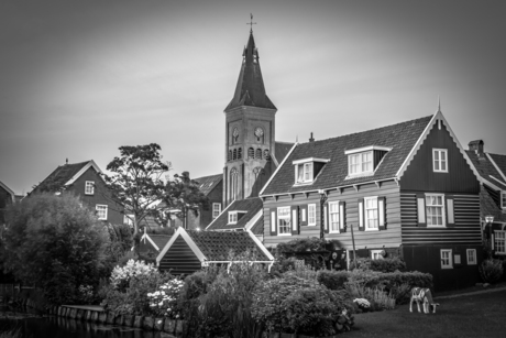 Marken by Night BW