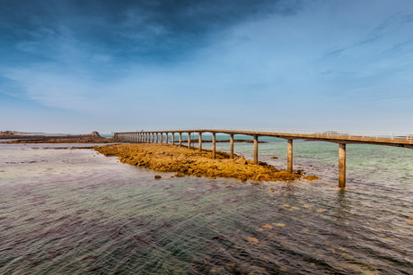 Loopbrug naar veerboot