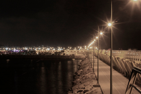 Pier Torrevieja by night