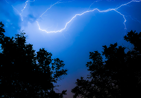 Onweer in Den Haag