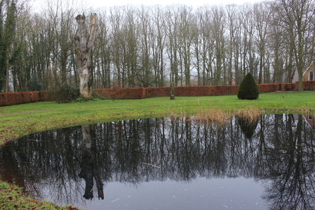 Stuk water bij de Ennemaborg