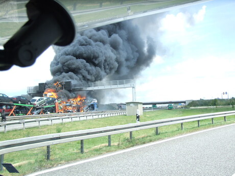 zwaar ongeval bij Maagdenburg