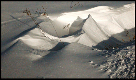 Sneeuw structuren