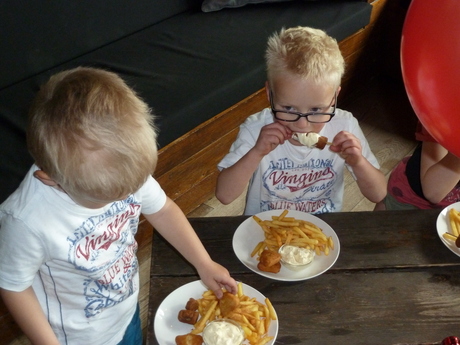 Lekker die frikandel met