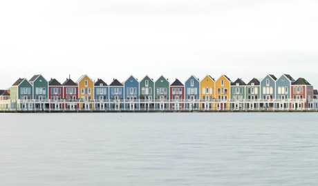 Huisjes in kleur