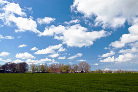 Wolken boven Delfland