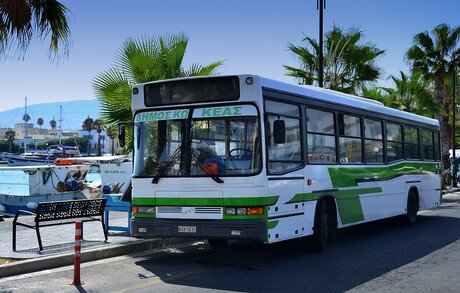 Bus in Kos stad