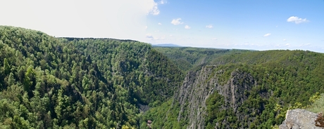 Uitzicht vanaf de top.