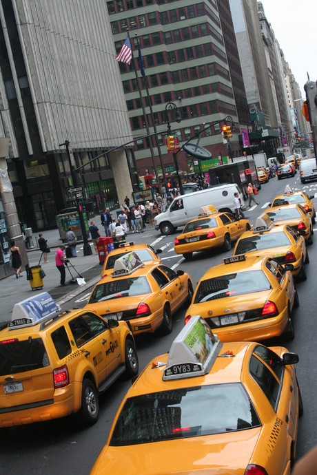 Taxi's in New York