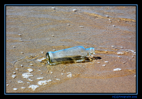 Verlaten strand