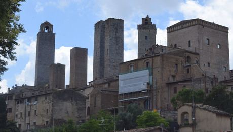 Down town San Cimignano