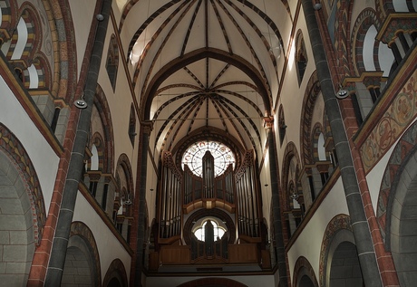 Orgel in de St.Severus kerk Boppard