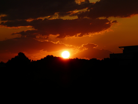 Zonsondergang Meer van Trasimeno