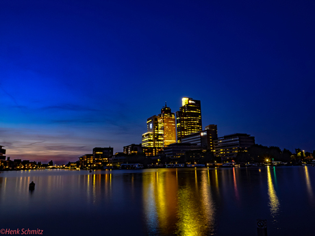 Sunset aan de Amstel