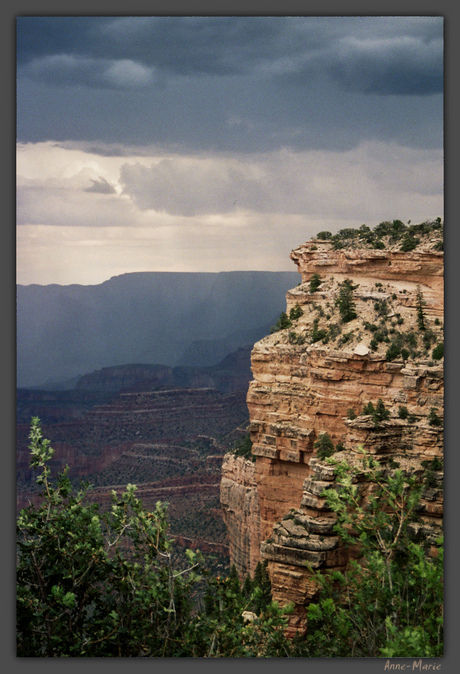 Onweer in Grand Canyon