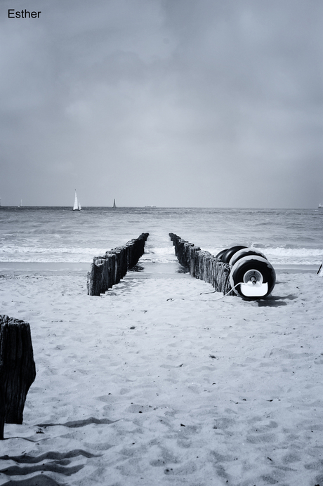 Aan zee