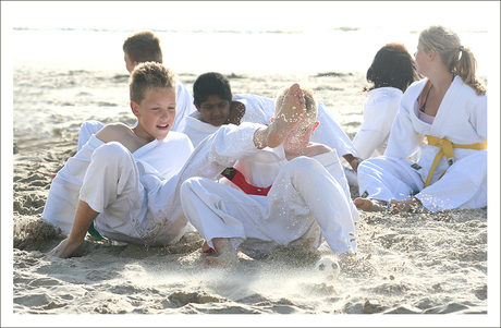 Karate on the beach II