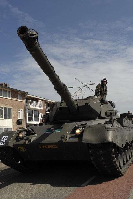 tank in Katwijk