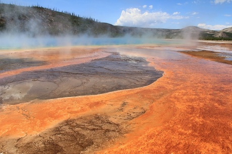 kleurrijk yellowstone